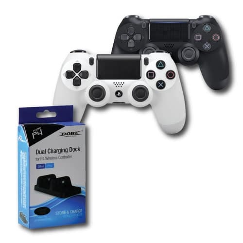 שלט סוני PS4 - חבילת 2 שלטים ומטען זוגי