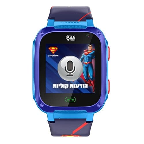 שעון מותגים חכם לילדים סופרמן Superman קידי ווטש - kidi watch