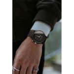 שעון שחור רוברטו מרינו, Roberto Marino צבע שחור, שעון רוברטו מרינו שחור, שעון שחור Roberto Marino, שעון לגבר Roberto Marino, שעון יוקרתי לגבר, שעון יד לגבר, שעון מותגים