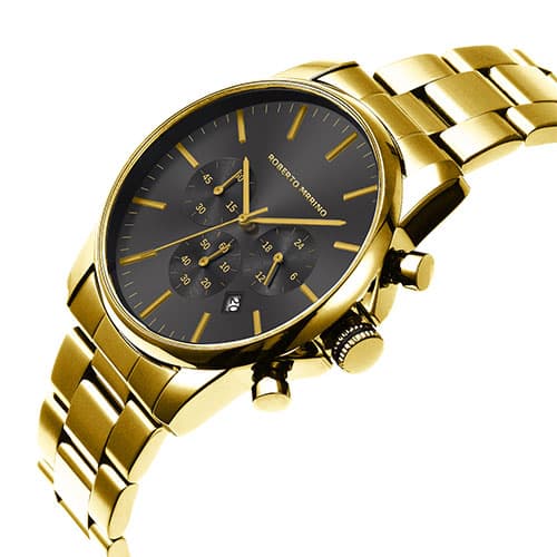 שעון רוברטו מרינו צבע זהב
