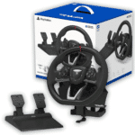 הגה מרוצים + דוושות Hori Racing Wheel Apex PS4 / PS5 / PC