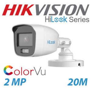 מצלמות אבטחה לבית ולעסק קיט 4 מצלמות 2MP צבעוני בלילה Hilook Hikvision