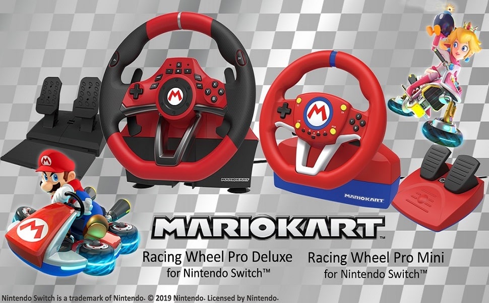 הגה מרוצים Hori Nintendo Switch Mario Kart Deluxe