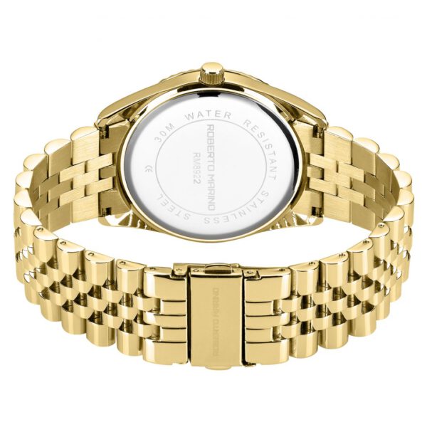 שעון לגבר Roberto Marino מתנה מתנות אופנה מבצע מומלץ שעונים צבע זהב דגם -RM8922 מתנה מתנות מבצע מומלץ א