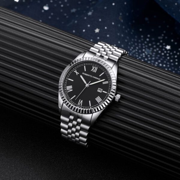 שעון לגבר Roberto Marino צבע לבן דגם -RM8921 מתנה מתנות אופנה סטייל מבצעים
