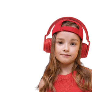אוזניות לילדים, אוזניות לילדות, אוזניות אלחוטיות לילדים, אוזניות בלוטוס לילדים, אוזניות לילדים ksp, אוזניות קשת לילדים, אוזניות גיימינג לילדים, Junior Pure Red