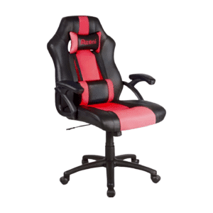 כיסא גיימינג איכותי מבית AZONI GALIANO בצבעים אדום ושחור, מצויד במגוון פיצ'רים לנוחות מרבית במהלך המשחק