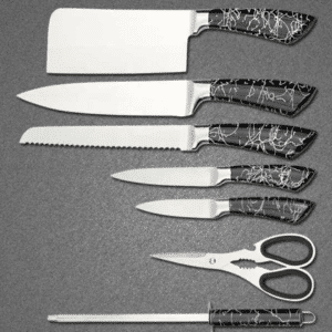 סט סכינים, סכיני שף, סכינים איכותיות, סכינים למטבח, סכינים ROYAL, סכינים פרמיום, סכינים בישראל
