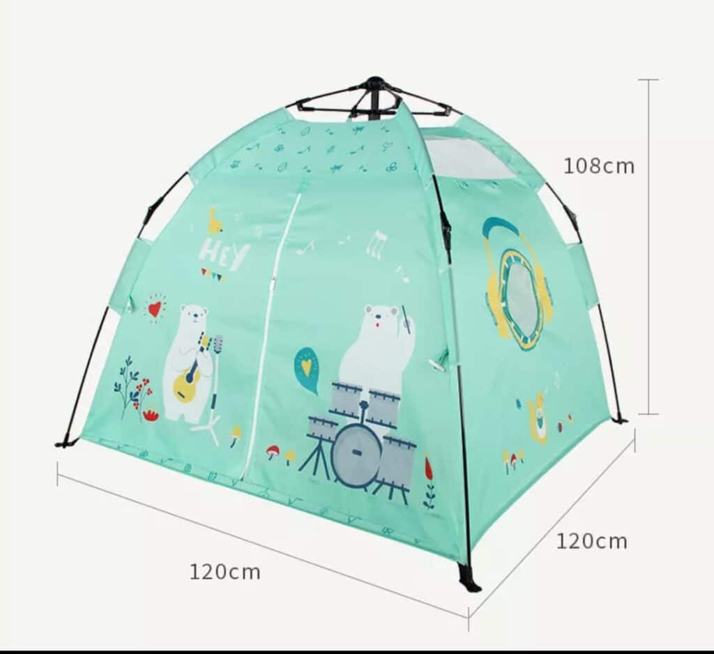אוהל לילדים, אוהל ביתי, מתנה לילדים, אוהל Forest, משחקים לילדים, פינת קריאה לילדים, אוהל איכותי, אוהל עמיד