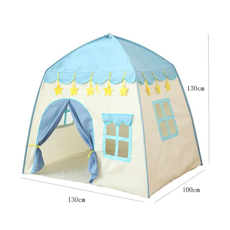 אוהל לילדים, Prince Castle, משחקי דמיון, אוהל פנימי, אוהל חיצוני, מתנה לילדים, אוהל איכותי, משחקי ילדים, אוהל בצורת טירה