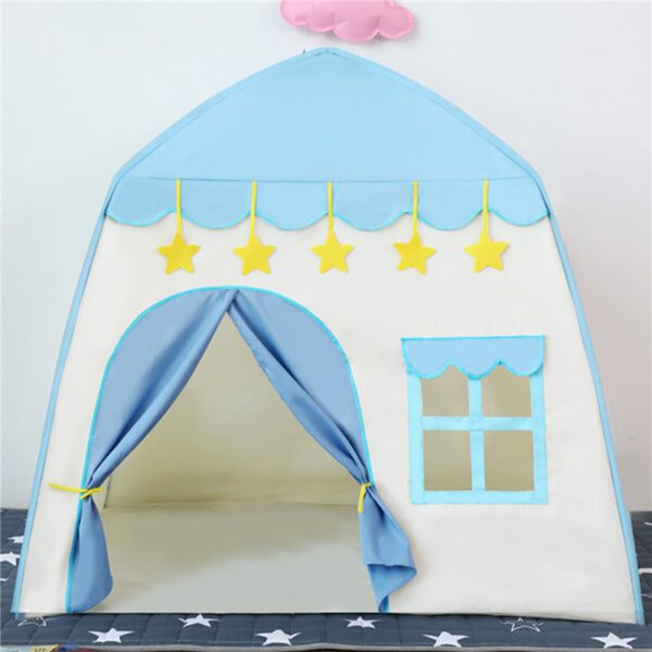 אוהל לילדים, Prince Castle, משחקי דמיון, אוהל פנימי, אוהל חיצוני, מתנה לילדים, אוהל איכותי, משחקי ילדים, אוהל בצורת טירה