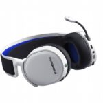 אוזניות גיימינג, ARCTIS 7P+ White, אוזניות אלחוטיות, PlayStation 5, טכנולוגיית שמע 3D, אוזניות סטיל סירייס, גיימינג באיכות גבוהה