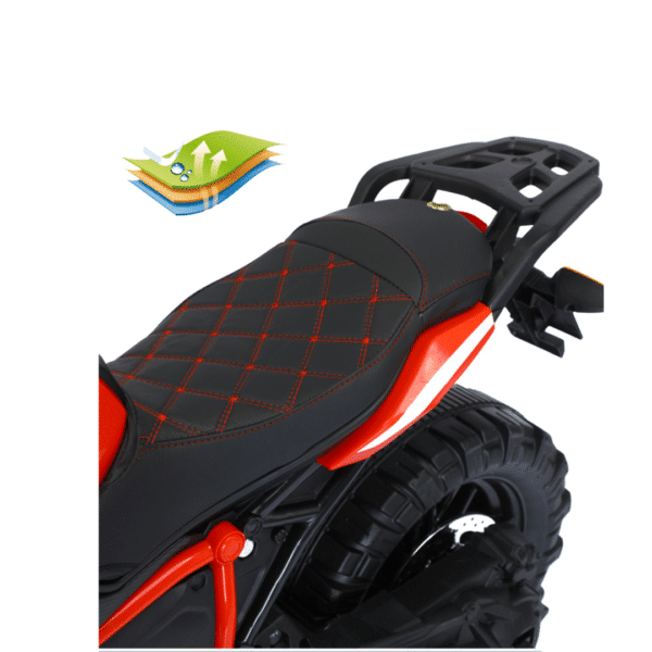 אופנוע שטח חשמלי R-POWER 12V לילדים, בעיצוב ספורטיבי ומתקדם, נהדר למשחקים והרפתקאות בטוחות