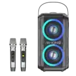 רמקול נייד, רמקול עוצמתי, W-KING T9II, איכות צליל מעולה, רמקול למסיבות, רמקול עם תאורת RGB, רמקול Bluetooth, רמקול נייד לטיולים, רמקול חזק, רמקול איכותי