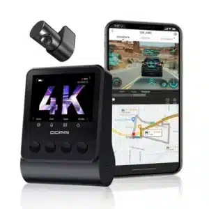 מצלמת דרך, DDPAI Z50 PRO GPS, מצלמת דרך דו כיוונית, טכנולוגיית NightVIS, צילום UHD, בטיחות בנהיגה, מצלמת רכב, צילום נסיעה