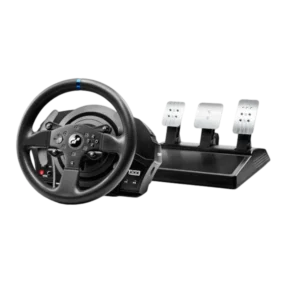 הגה מרוצים מקצועי, Thrustmaster T300RS, טכנולוגיית Force Feedback, מנוע סרוו עוצמתי, מערכת רצועה כפולה, טכנולוגיית H.E.A.R.T, הגה מרוצים לגיימרים, אביזרי גיימינג לרכב, ביצועים יוצאי דופן, חוויית נהיגה אולטימטיבית, הגה עם אפשרות החלפה, תאימות ל-PS4/PS3/PC, החלפת הגאים מהירה, מרוצים וירטואליים, גיימינג ברמה הגבוהה ביותר, ריאליזם מושלם