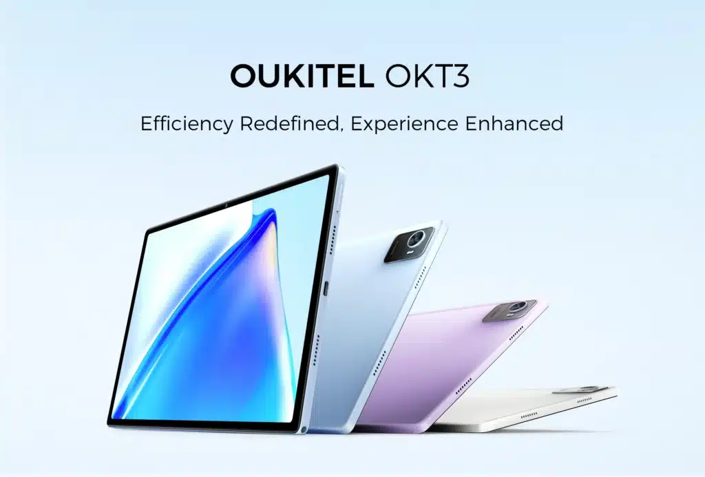 טאבלט אנדרואיד, OUKITEL OKT3, מסך 10.51 אינץ', מסך FHD, מעבד Octa-core, 8GB RAM, 256GB ROM, סוללה 8250mAh, תמיכה בסים כפול, עט Stylus, מתאים ללימודים, מתאים לעבודה, מתאים לבידור, טאבלט חזק.