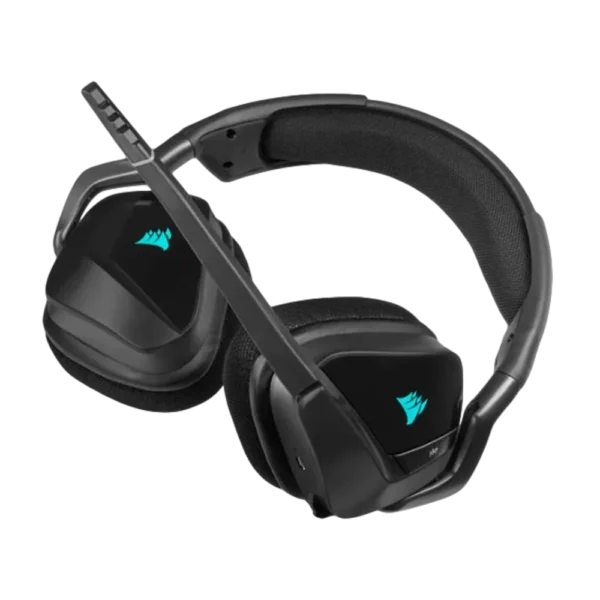 אוזניות גיימינג אלחוטיות,CORSAIR ELITE WIRELESS,צליל סראונד 7.1,דרייברים 50 מ"מ,טווח עד 12 מטר,סוללה עד 16 שעות,נוחות מירבית,תאימות רחבה,תאורת RGB מותאמת אישית,תוכנת iCUE לשליטה מלאה,חיבור USB קל ומהיר,מיקרופון מובנה איכותי